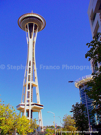 "Space Needle" Seattle, Washington, USA