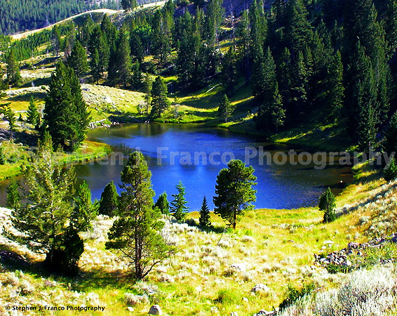 "Beautiful Blue Lake" - Oregon, USA