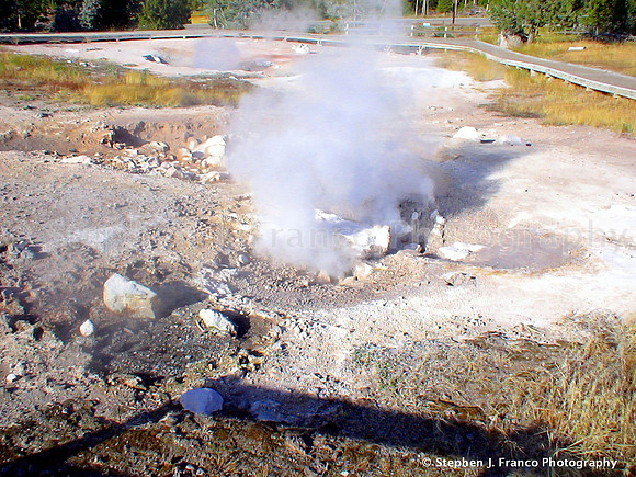 "The Steam"  - Yellowstone National Park, Wyoming, USA