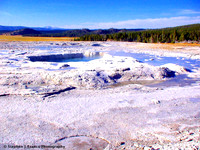 "Hot Spring" - Yellowstone National Park, Wyoming, USA