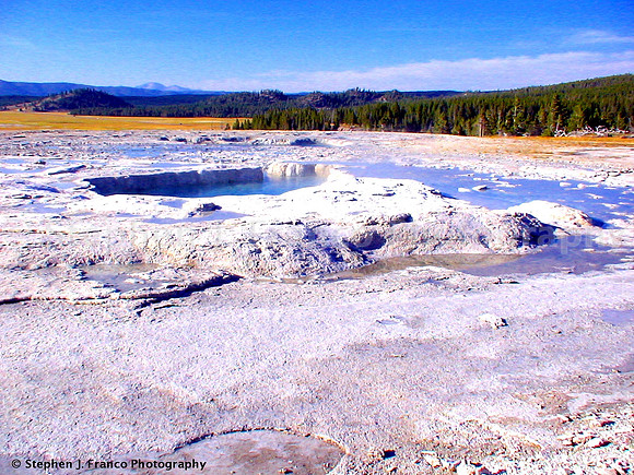 "Hot Spring" - Yellowstone National Park, Wyoming, USA