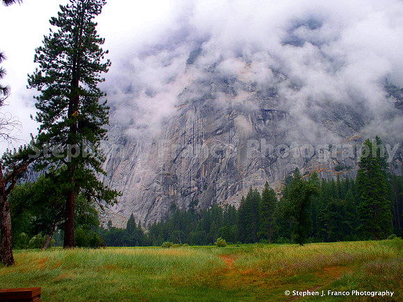 "Clouds on Half-Dome" - Yosemite National Park, California, USA